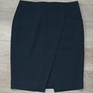 LOFT Faux Wrap Skirt, size 6